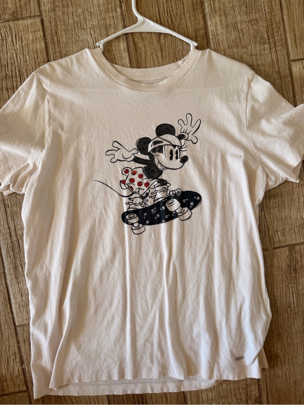 Disney Coach Minnie Mouse Skateboard Graphic Tee